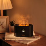 Flame Humidifier Diffuser Lamp