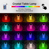 Crystal Multi Colour Lamp