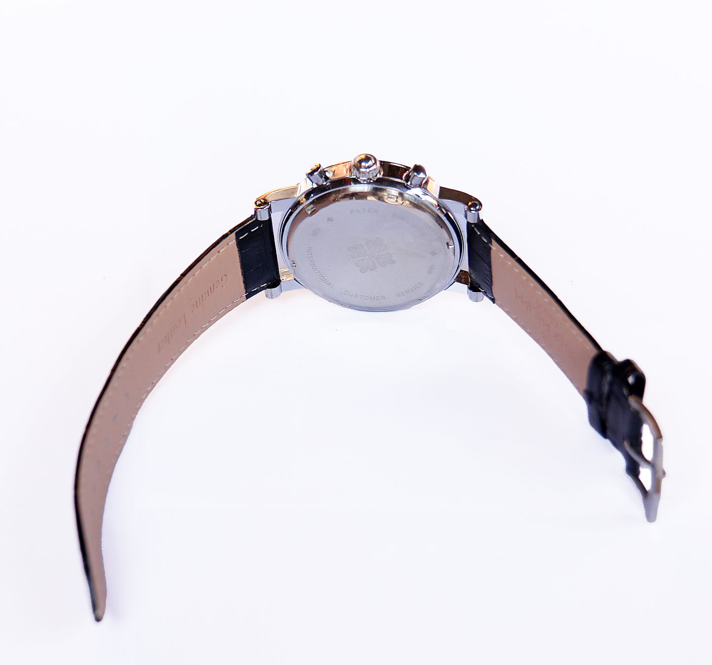 P.P (Brown Leather Strap)  Cronograph