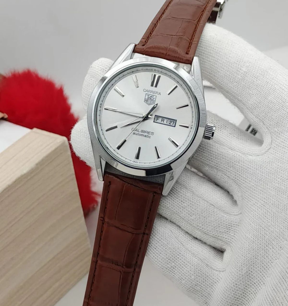 Tag Heur Carrera 2.0 - Brown Strap