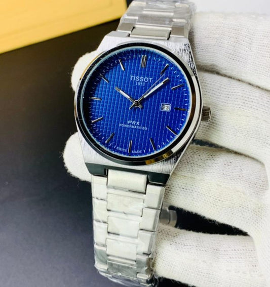 Tissott PRX Silver Blue