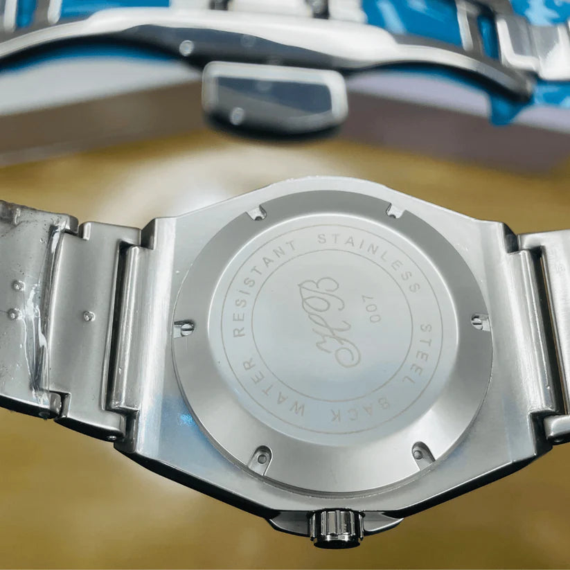 HUB Luxury Diamond Cut Chain - Tiffany Dial